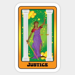 Justice Sticker